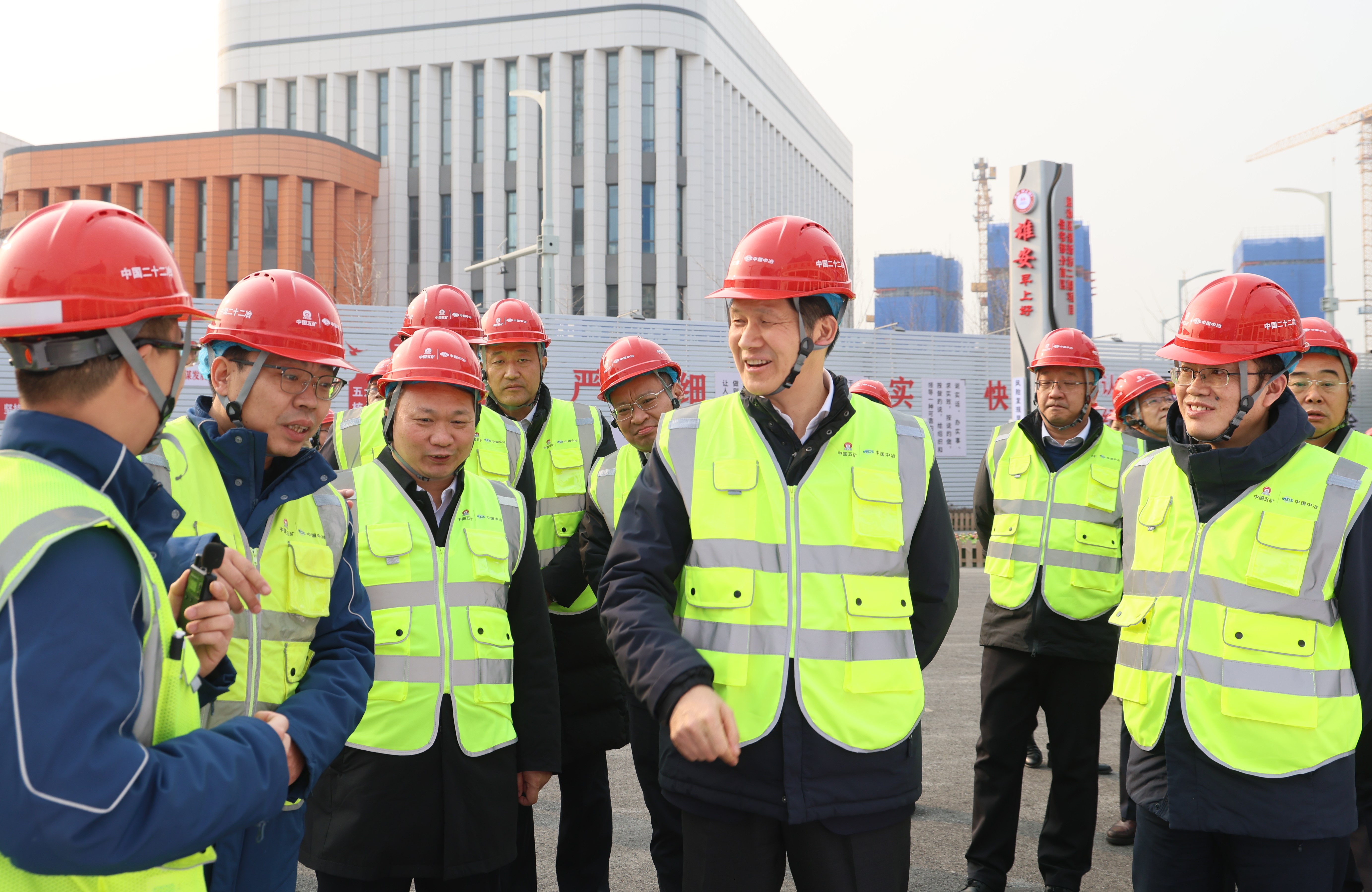 參觀雄安創新坊項目